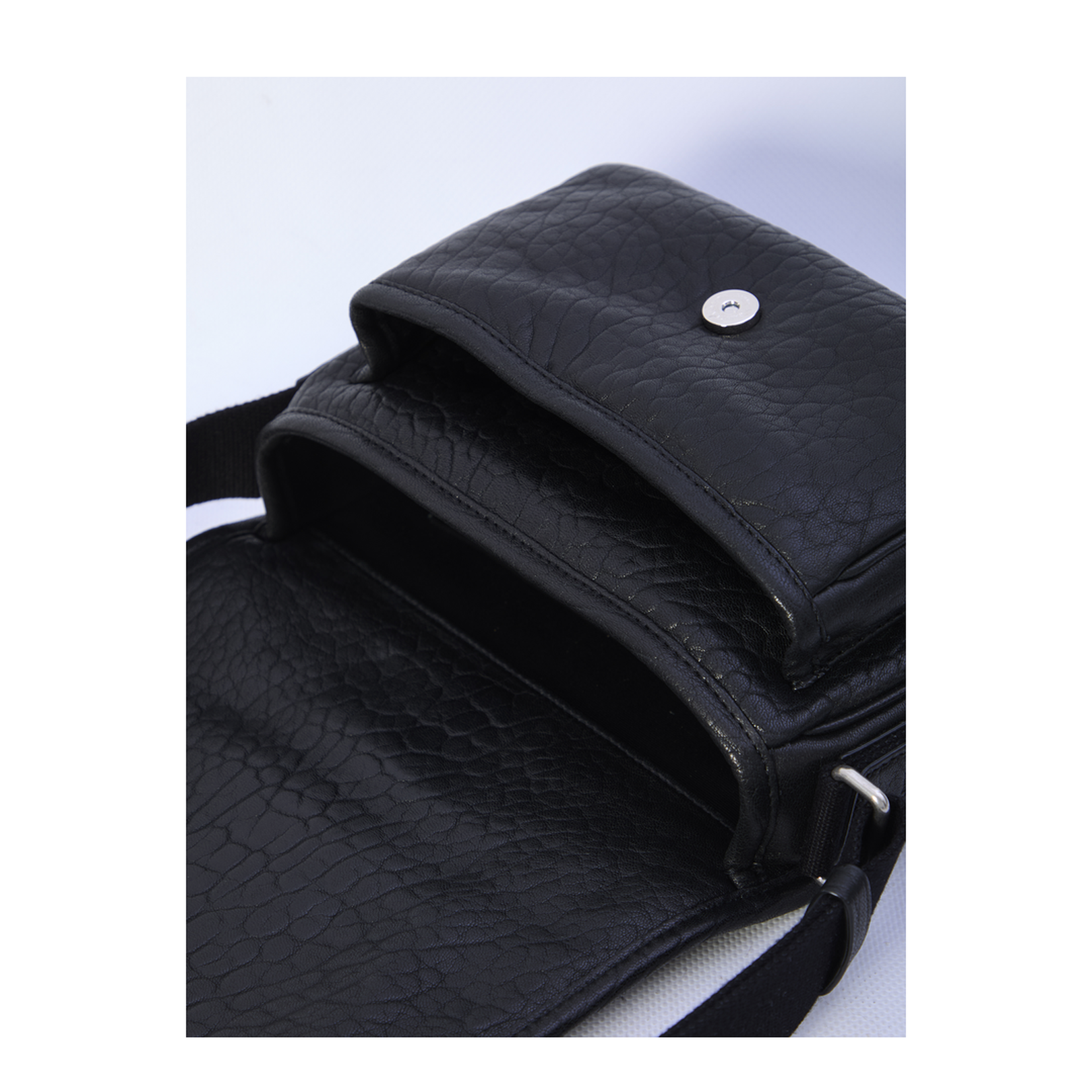 Niki Small Lambskin Crossbody Bags - Black