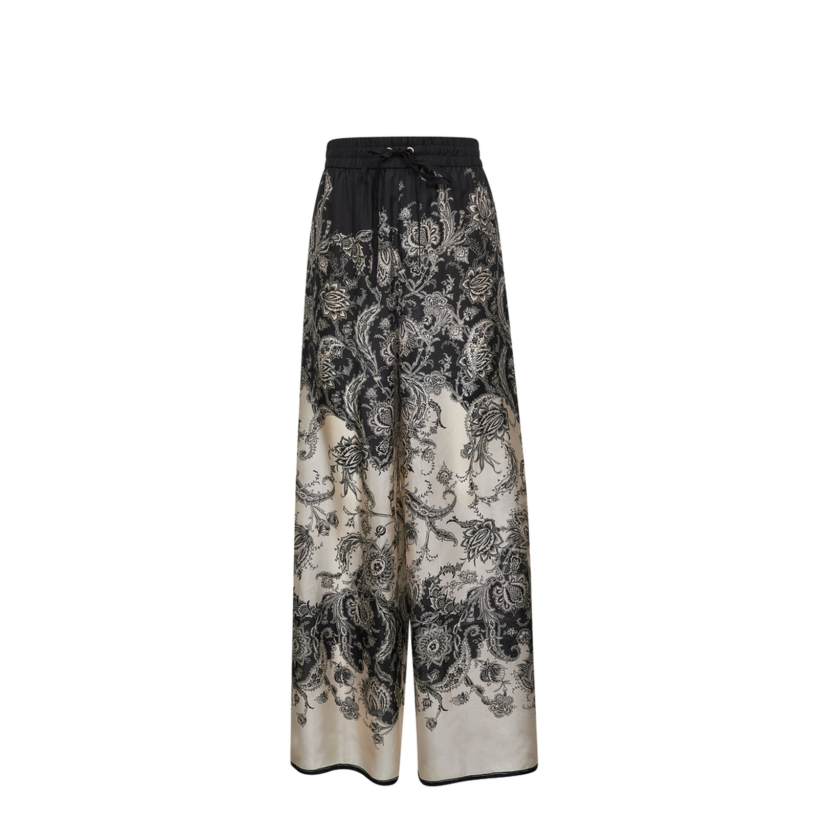 Printed silk Rhiannon pant
