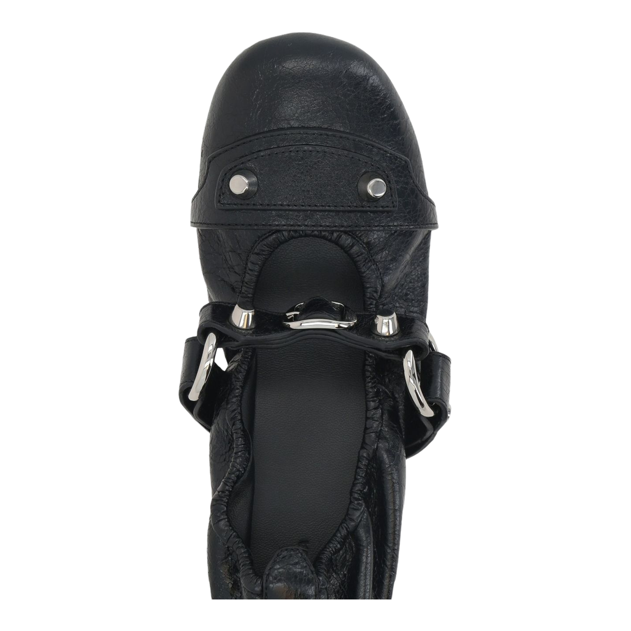 City Ballerina in Black/Silver