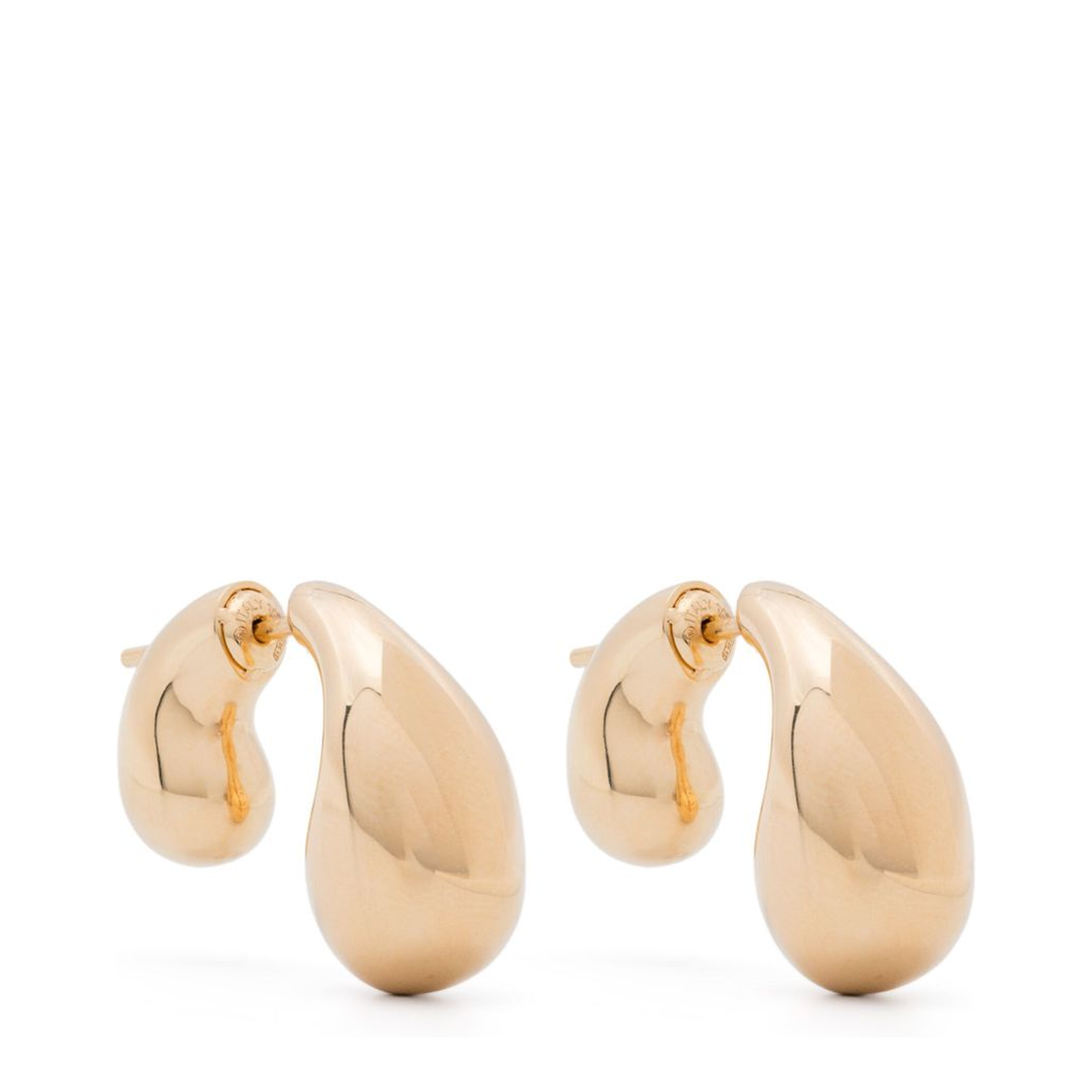 Teardrop Earrings in Natural