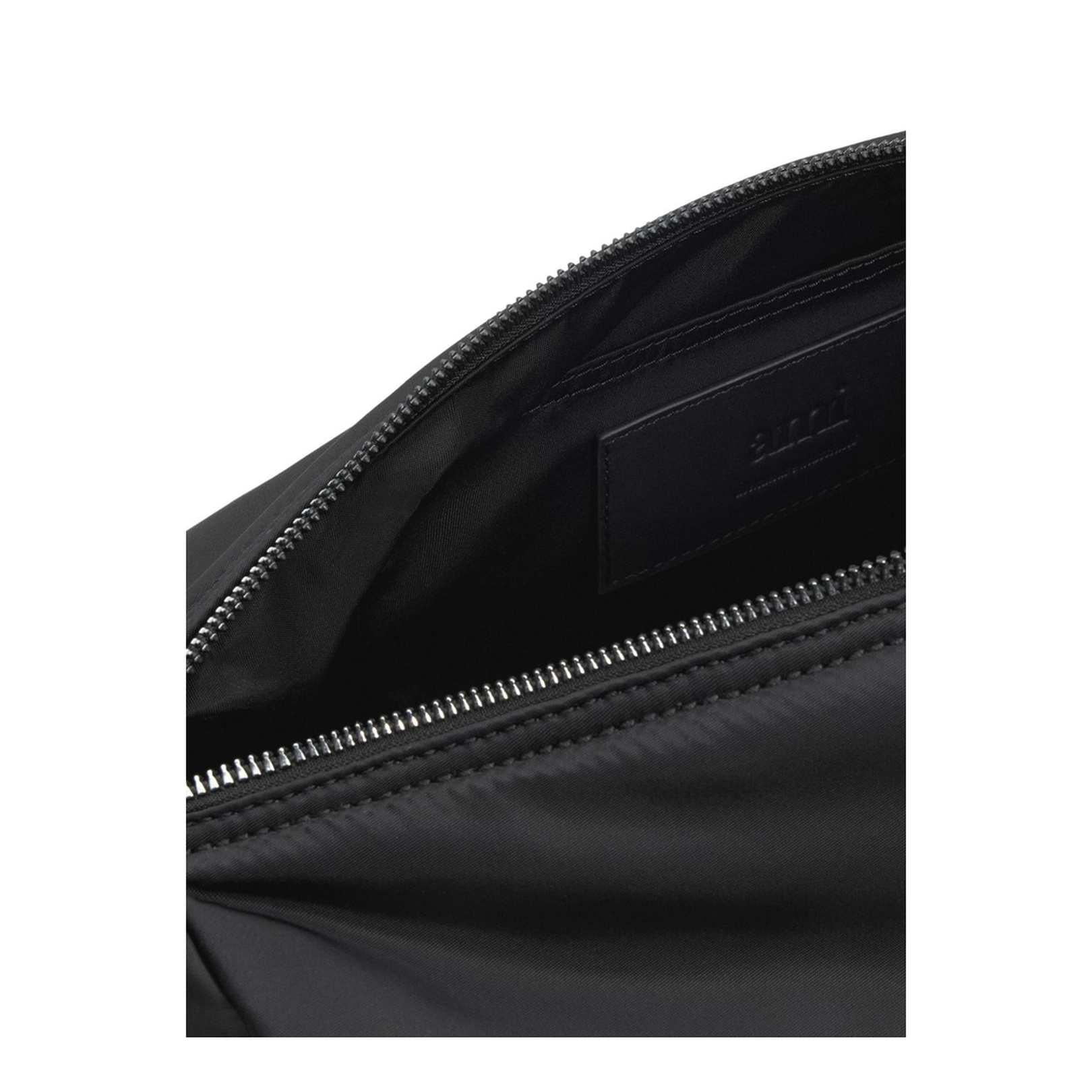Black Nylon Canvas Large Marcel Backpack