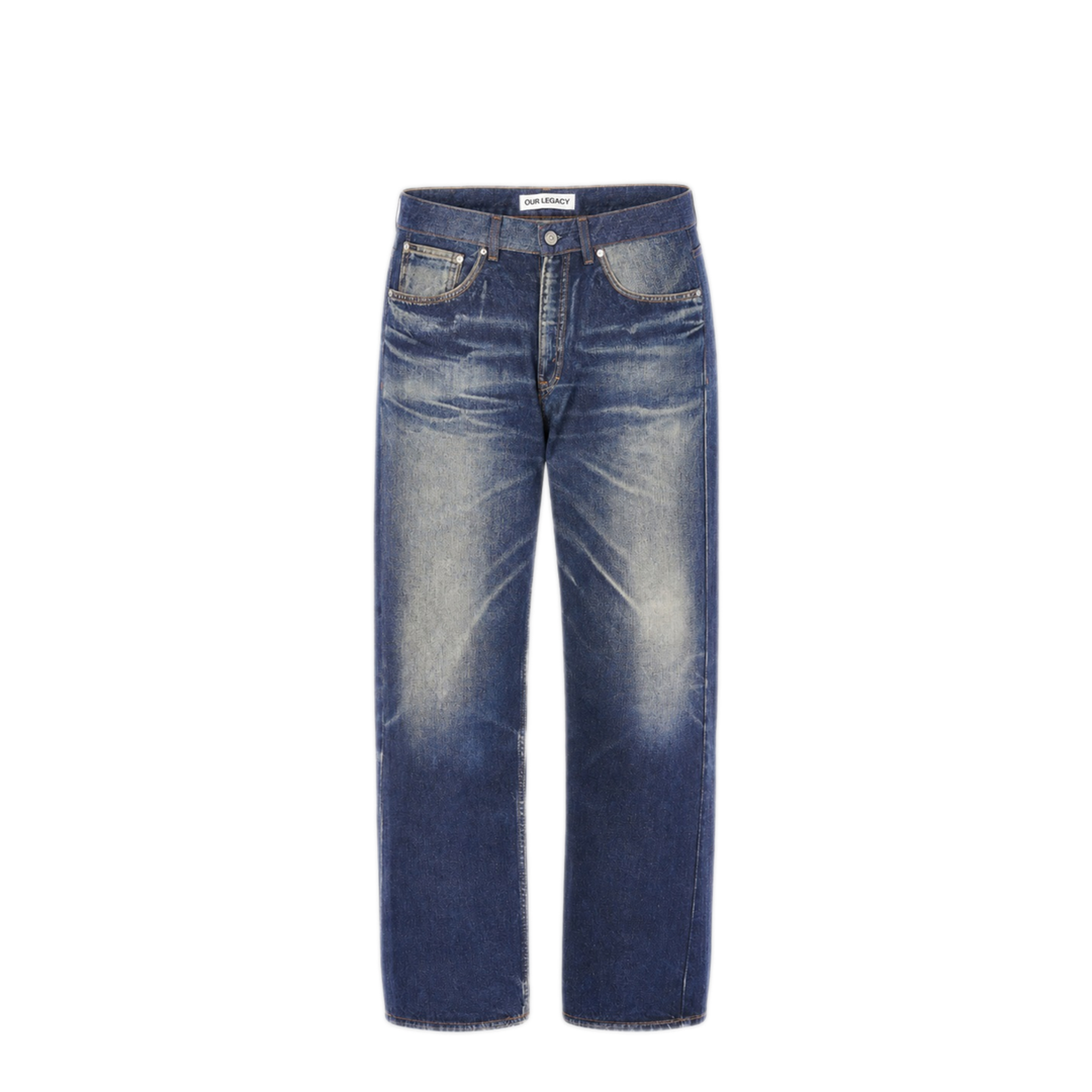 MAYFEYR - Our Legacy - Baby Blue Organic Cotton Jeans - M4265TAZAZUREPRINT
