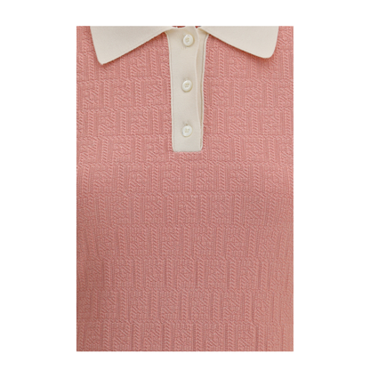 MAYFEYR - Fendi - Short Fitted Cotton And Silk Dress - FZDE35AW4S