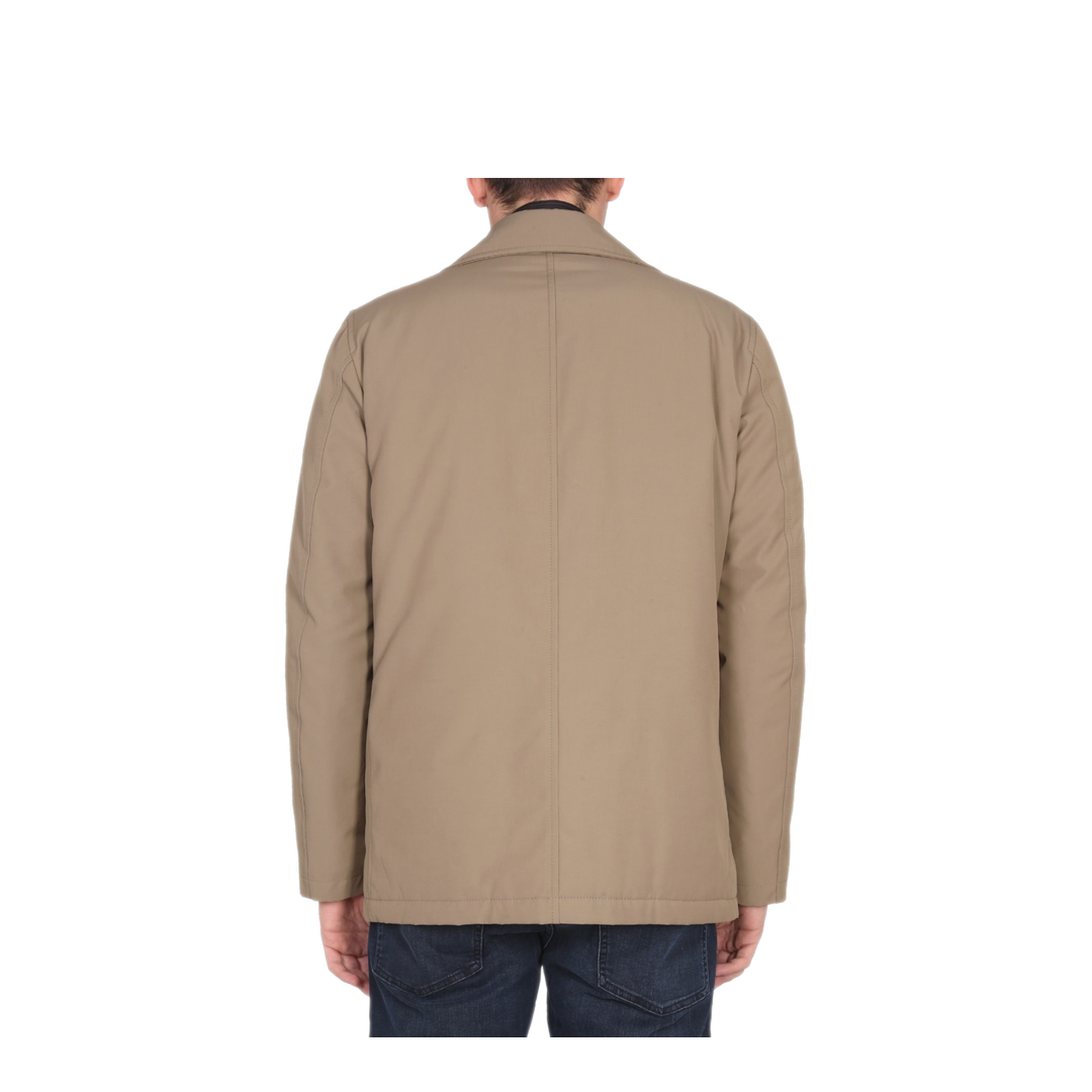 MAYFEYR - Fay - Peacoat Double Front Coat - NAM07450450ULCC805