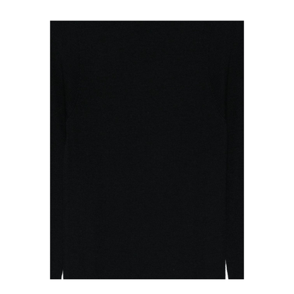Black Mock Neck Sweater
