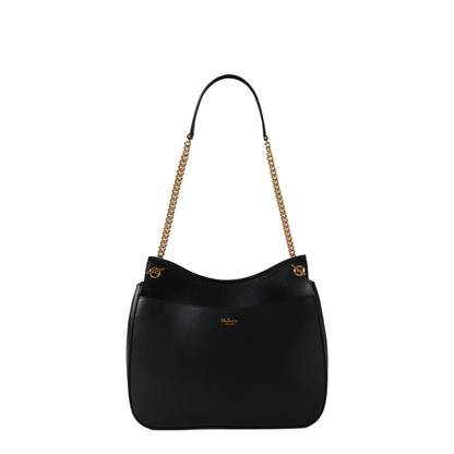 Lana Chain Shoulder High Gloss Leather