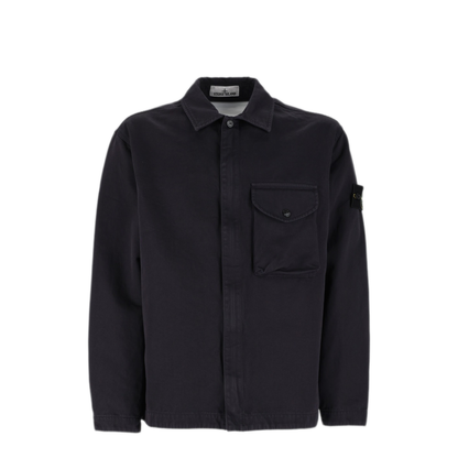 MAYFEYR - Stone Island - Overshirt In Twill Di Cotone - L2S151200001S0404V002A