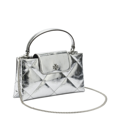 Mini Kira Diamond-Quilted Tote Bag