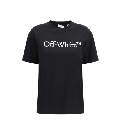 MAYFEYR - Off-White - Big Logo Bookish T Shirt - 2AA089C99JER005W003