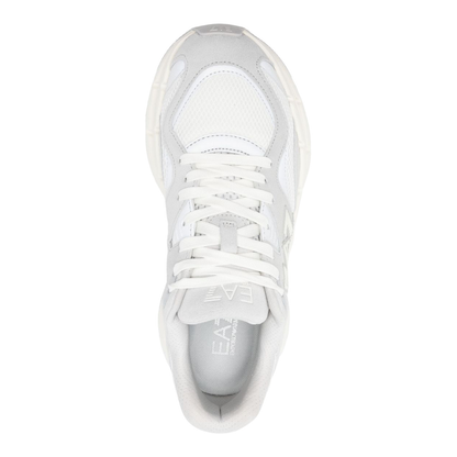 Light Grey Front Lace-Up Sneakers
