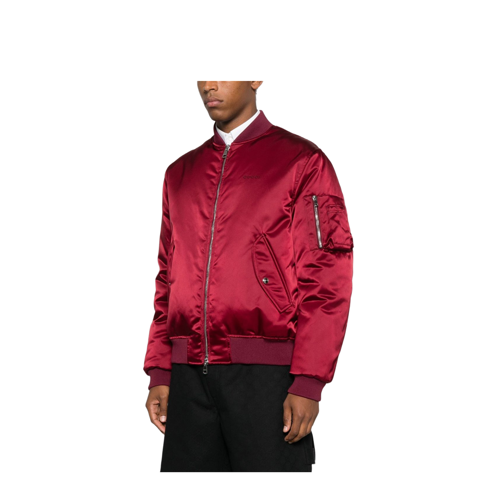 Nylon Bomber Jacket