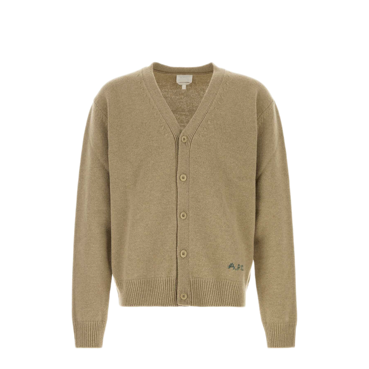 MAYFEYR - A.P.C. - Kevin Cardigan Beige Wool - WOASWH22020PBC