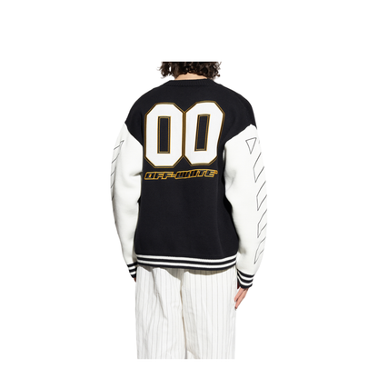 MAYFEYR - Off-White - Cardigan With Patches - 44MHB019S26K002001