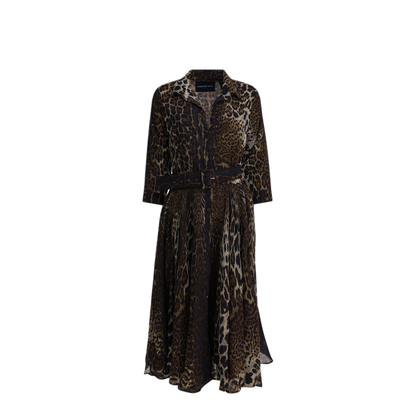 MAYFEYR - Samantha Sung - Dresses - ASTERCOLOMBOLEOPARDBIGSEPIA