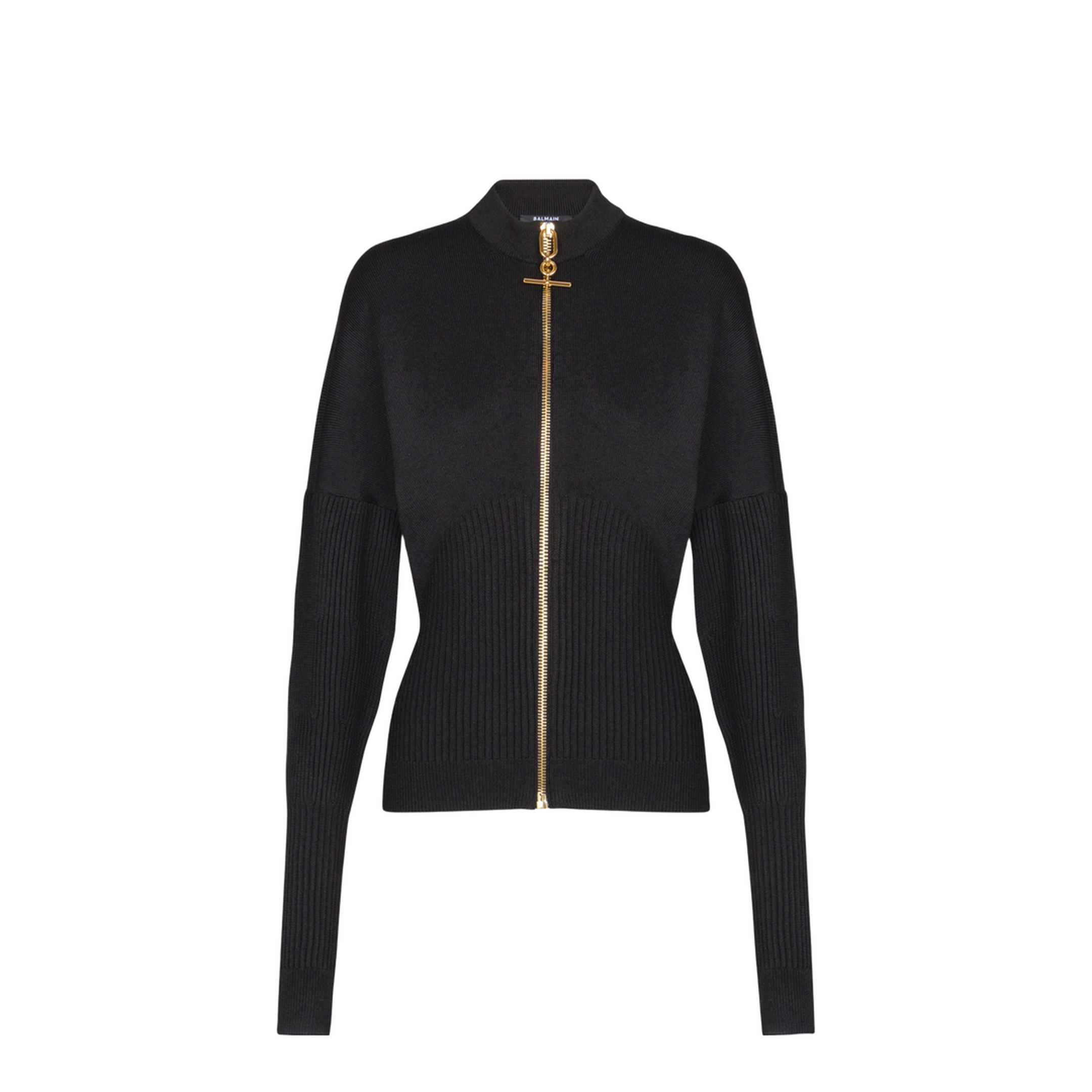 Waist-cinched cardigan