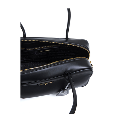 Small Nylon Shoulder Bag - Black