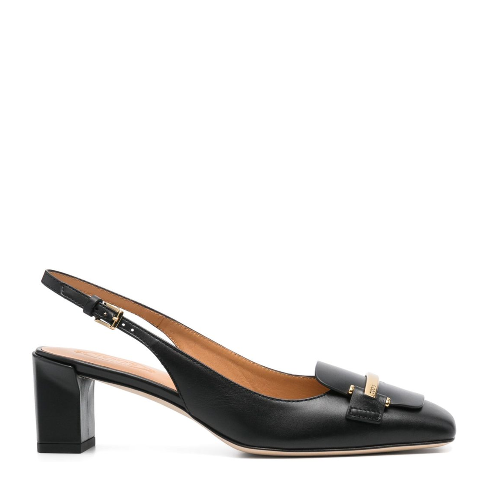 Slingback Pumps in Leather