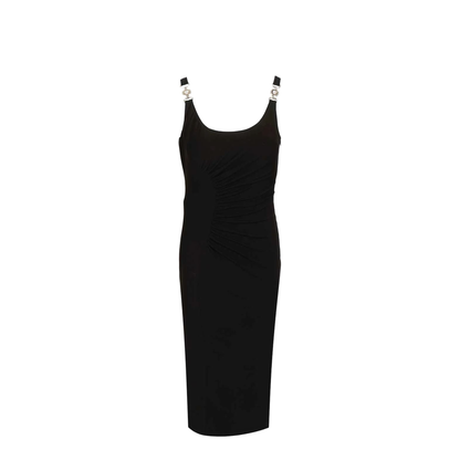 Draped Dress Black