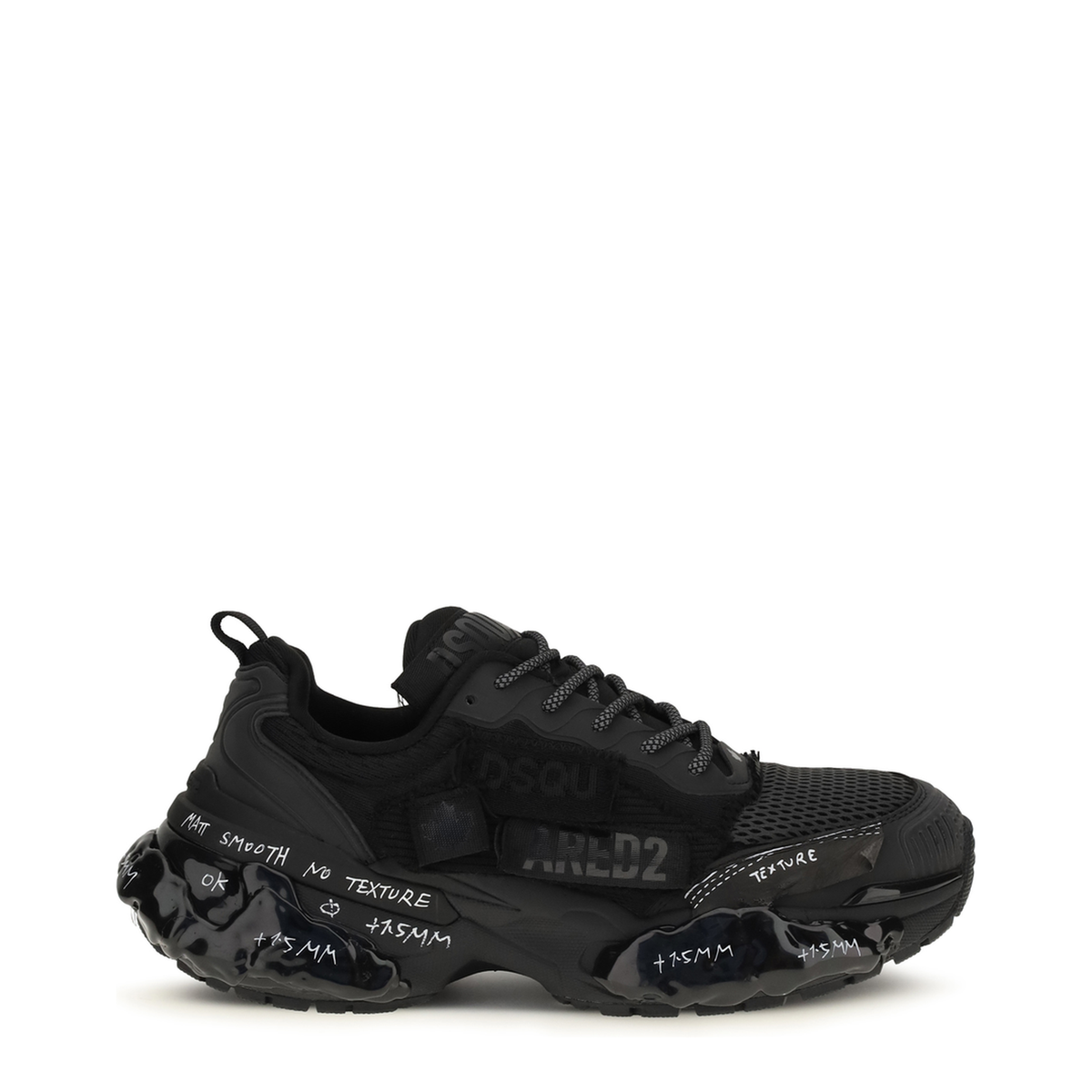 Faster Sneakers With Mesh Inserts