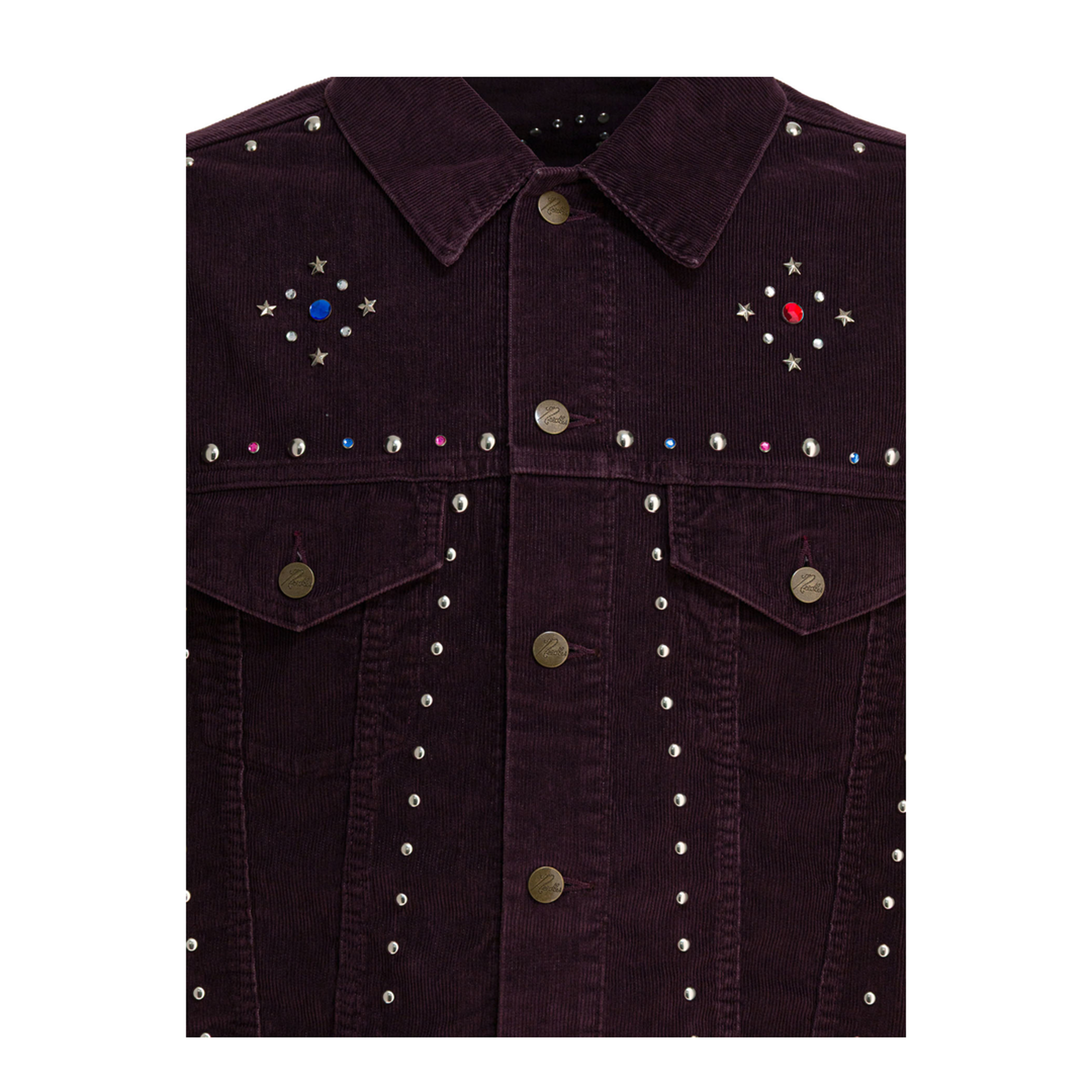 MAYFEYR - Needles - Corduroy Jacket - RW167ABURGUNDY