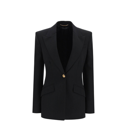 Single-Breasted Jacket Black