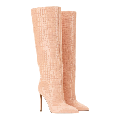 MAYFEYR - Paris Texas - Leather Boot - PX672XCOGLPINK