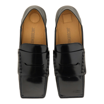 Moccasin Carre - Black