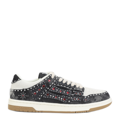 MAYFEYR - Amiri - Studded Skeleton Top Low Sneakers - AMSNSN1002BLACK