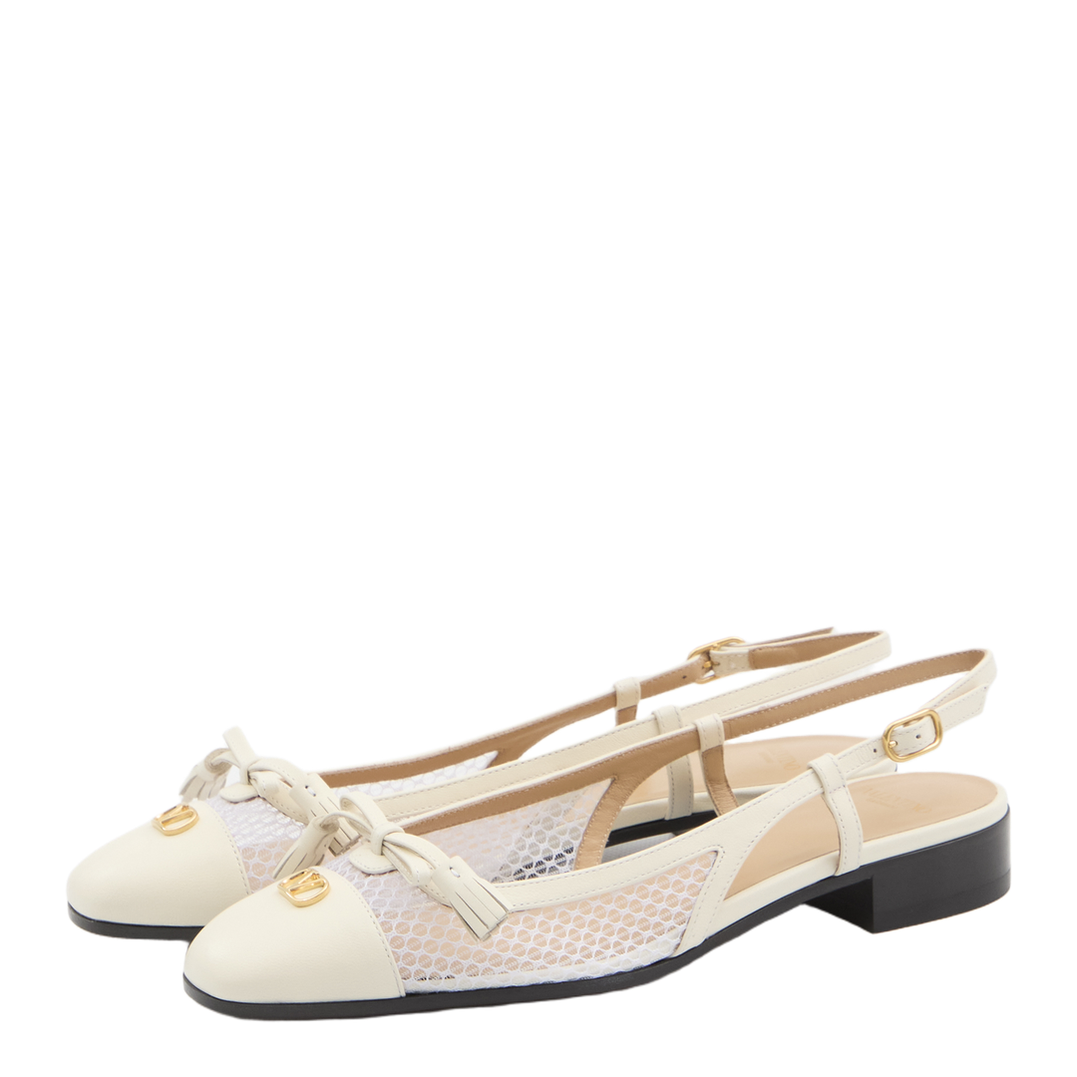 Slingback Ballerina Ivory