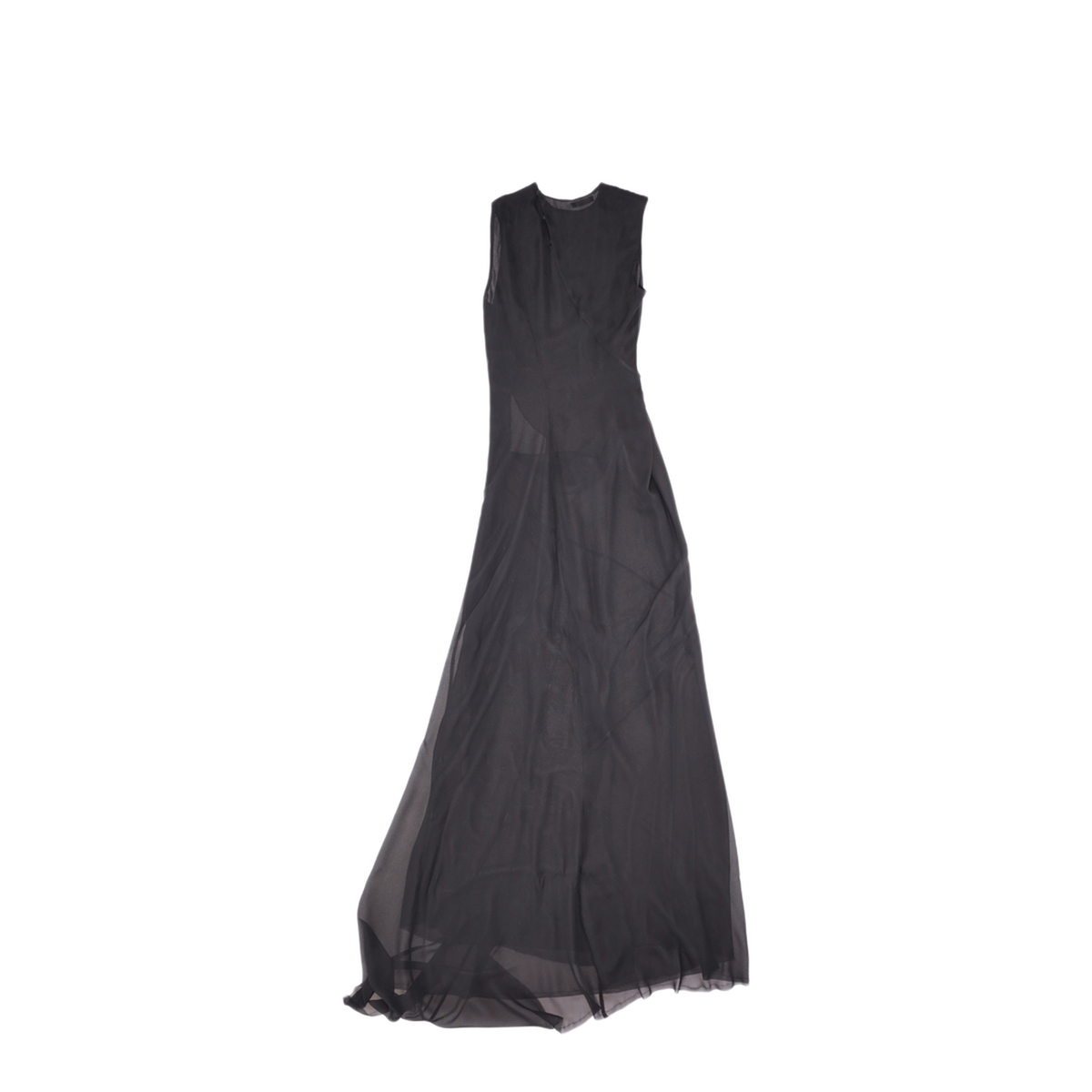 MAYFEYR - ANN DEMEULEMEESTER - Leah Long Asymmetric Sleeveless Dress - B0012534FA132099