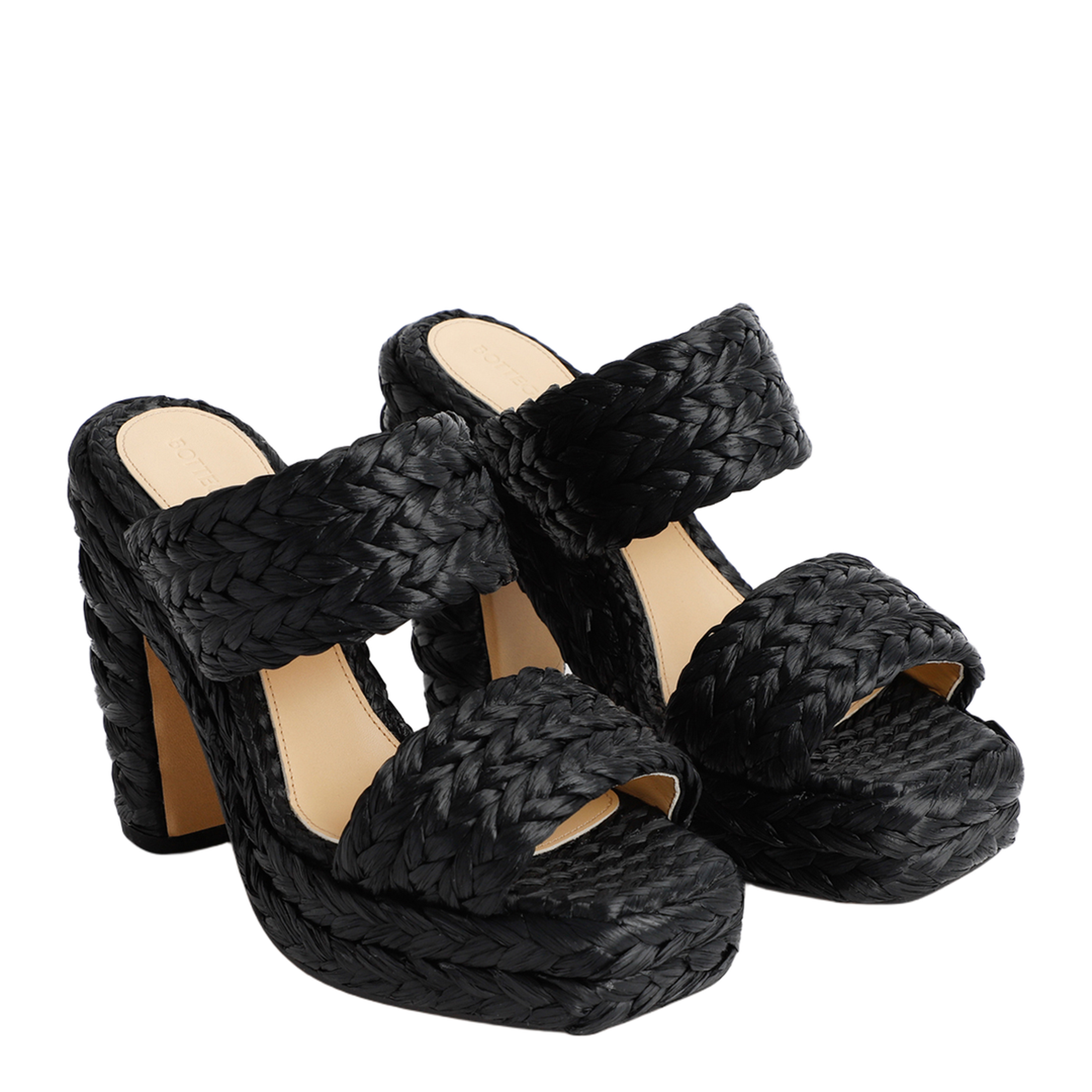 MAYFEYR - Bottega Veneta - Raffia Sandals - 729710V0V00