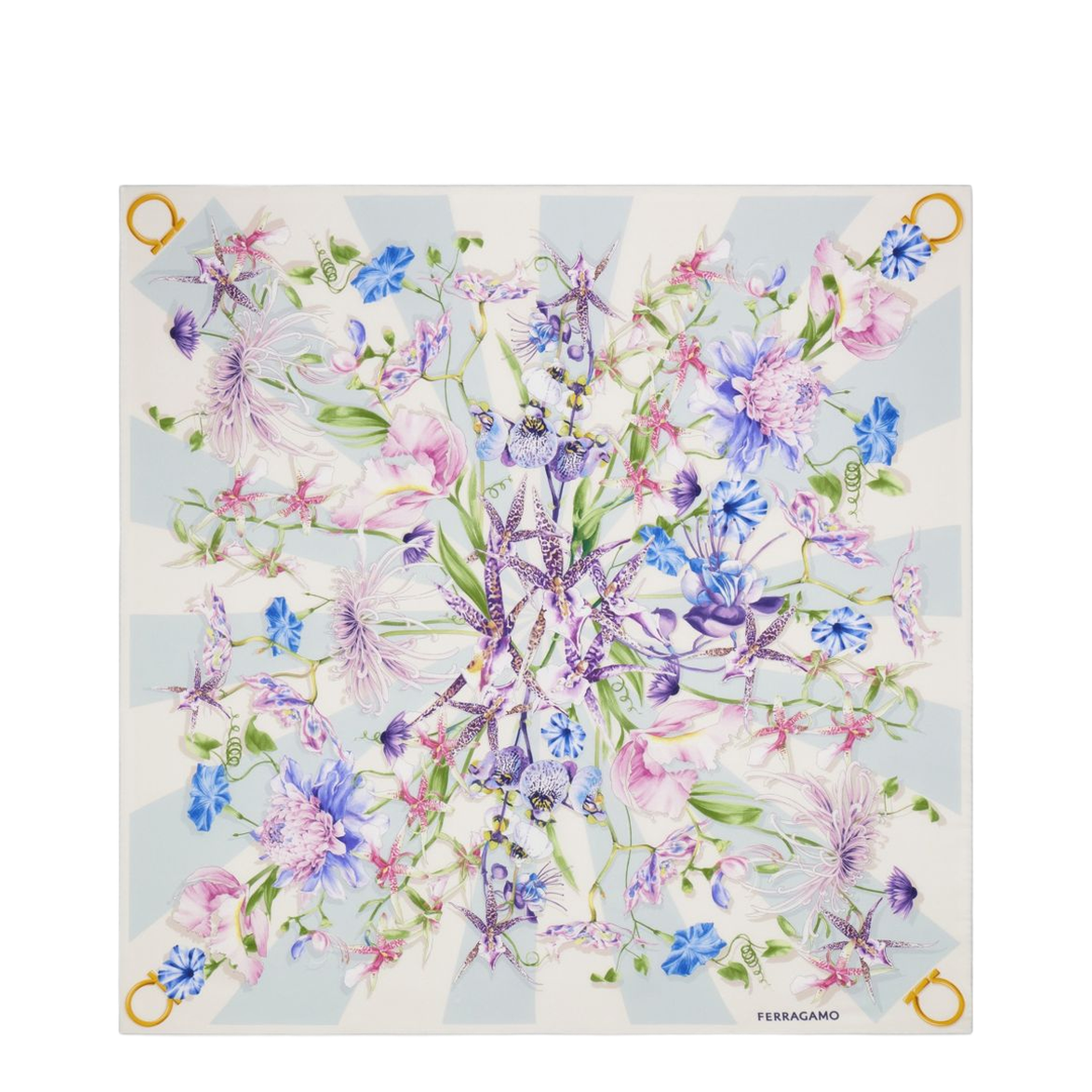 MAYFEYR - Ferragamo - Clear Blue Scarfs - 310225789917003