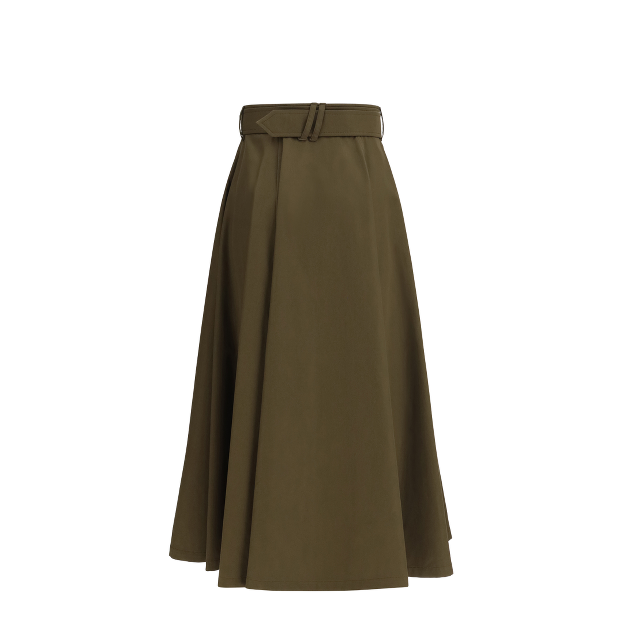 Midi Trench Skirt