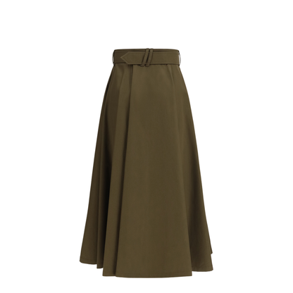 Midi Trench Skirt
