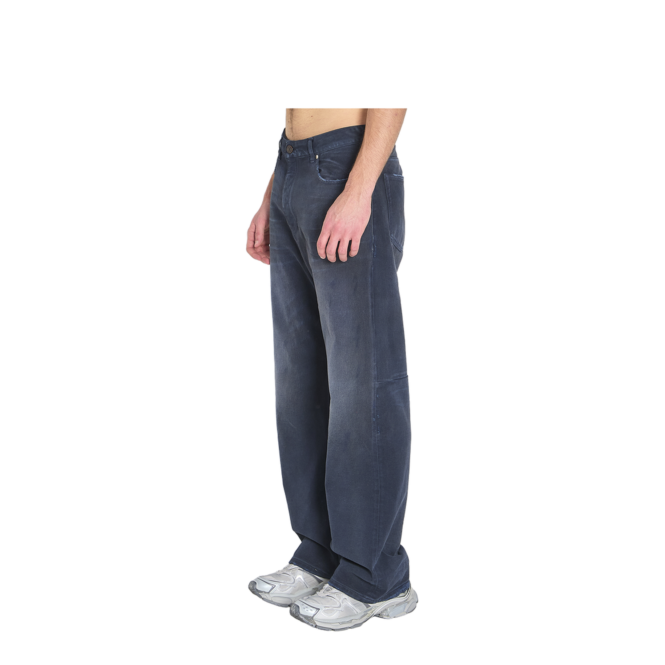 Regular Faded Jeans