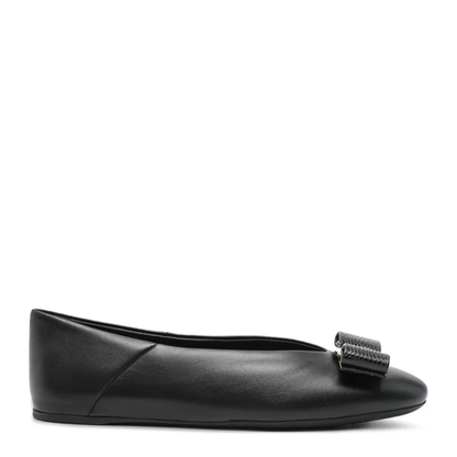 MAYFEYR - Ferragamo - Nappa Leather Vanna Ballerinas - 01K2210782883