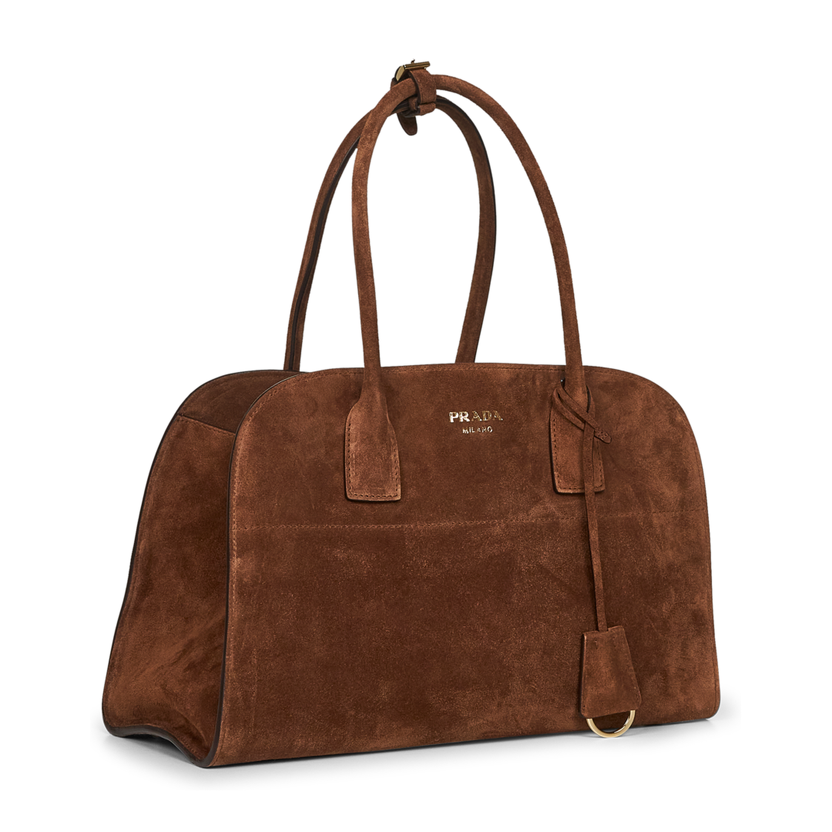 Suede Handbag