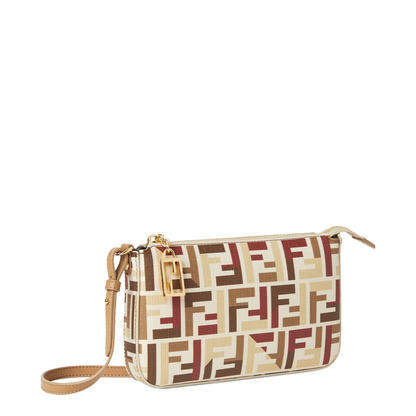 Baguette Ff fabric Pouch - Multicolour