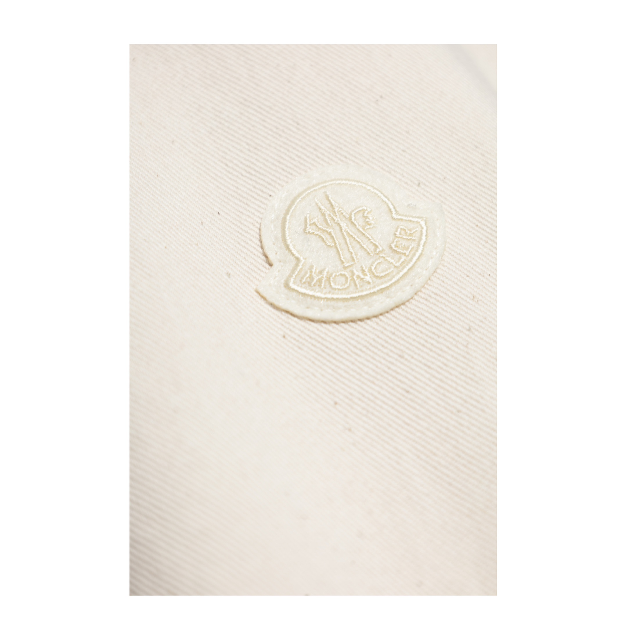 White Ivory Denim Long Sleeve Shirt