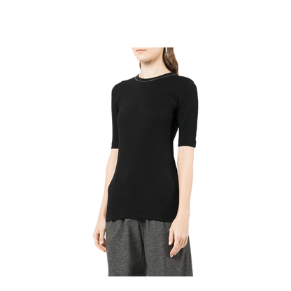 Cotton T-Shirt - Black