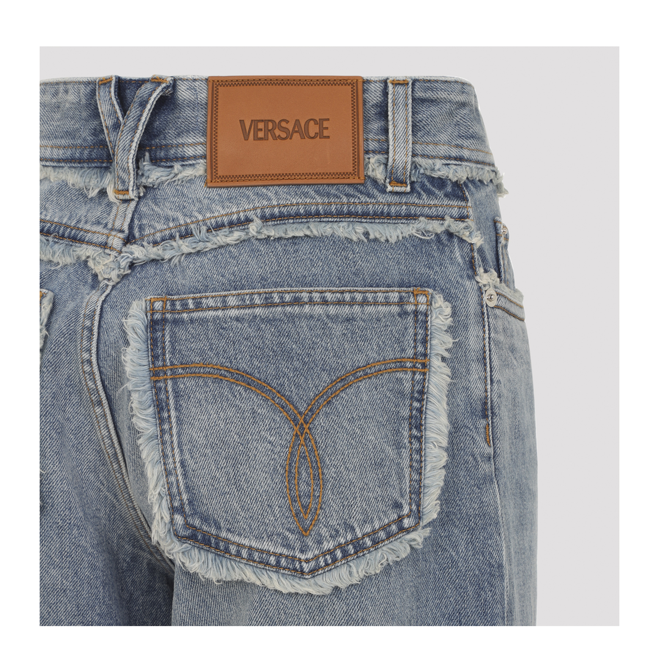 MAYFEYR - Versace - Raw Cut Jeans - 10230641A17046