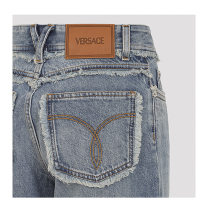 MAYFEYR - Versace - Raw Cut Jeans - 10230641A17046