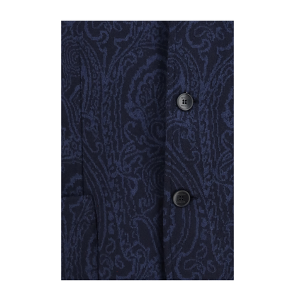 MAYFEYR - Etro - Single Breasted Arnica Jacquard Jacket - MRKH0006AQ12YB0065