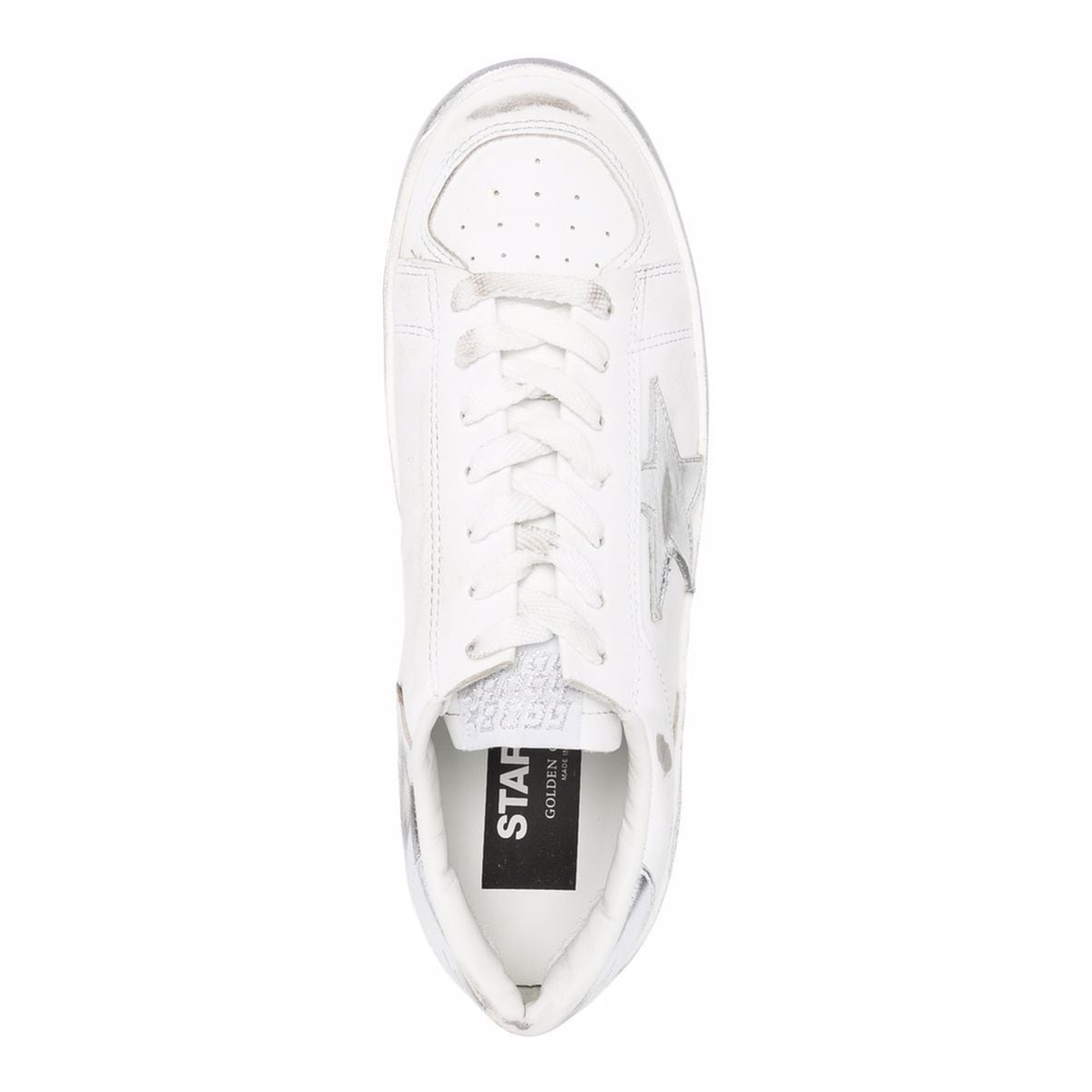 Stardan Leather Upper Laminated Sneakers, Brand