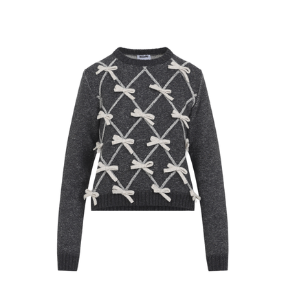 MAYFEYR - Moschino - Bow Sweater - 262E09085503