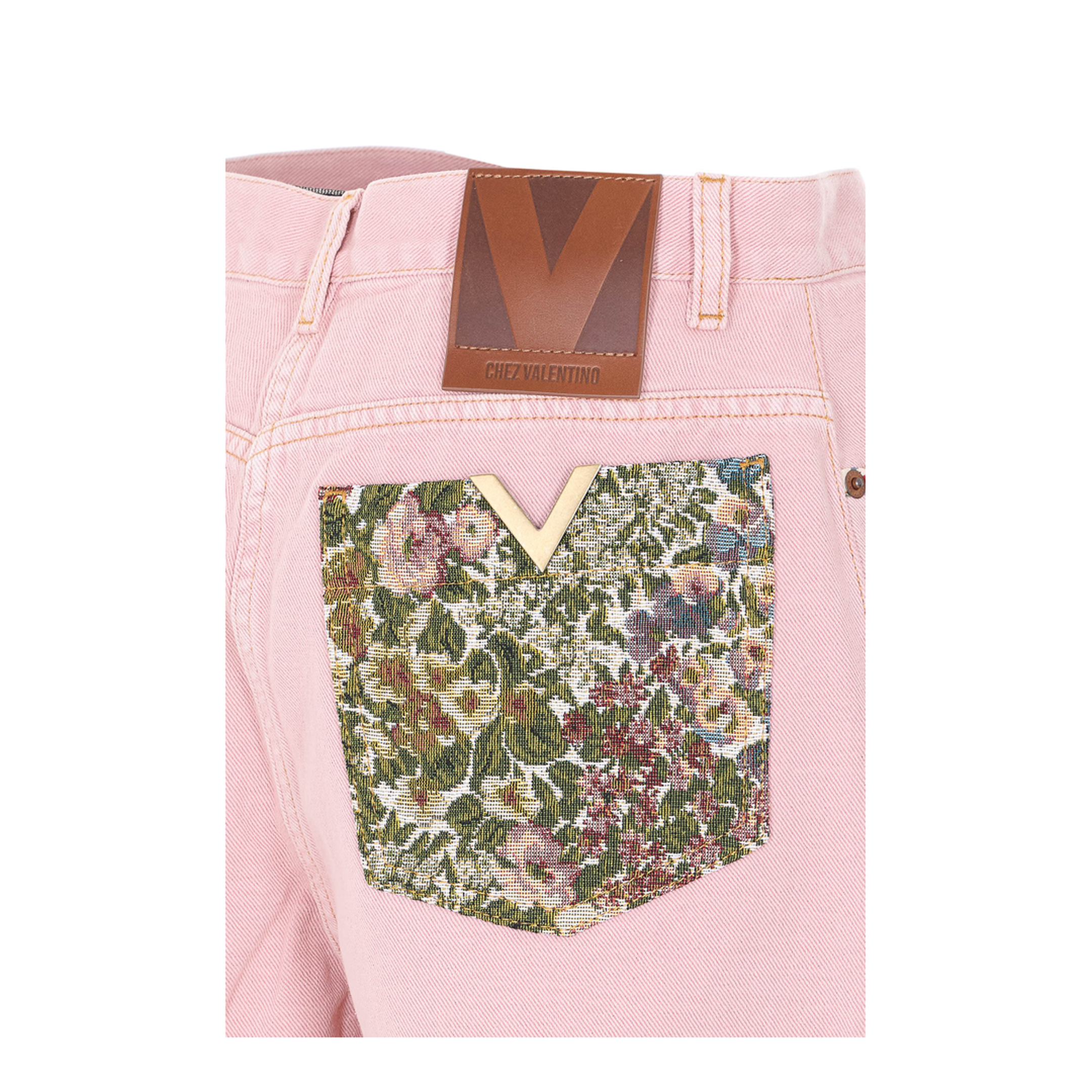 Logo Patch Shorts - Pink