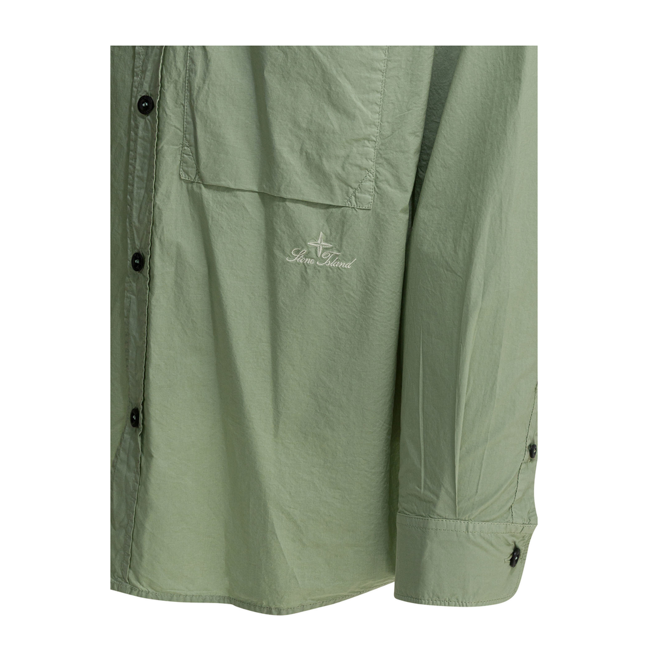 MAYFEYR - Stone Island - Casual Shirt With Logo - 1100027S0168V0055