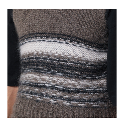 Brown Mohair and Wool Waistcoat
