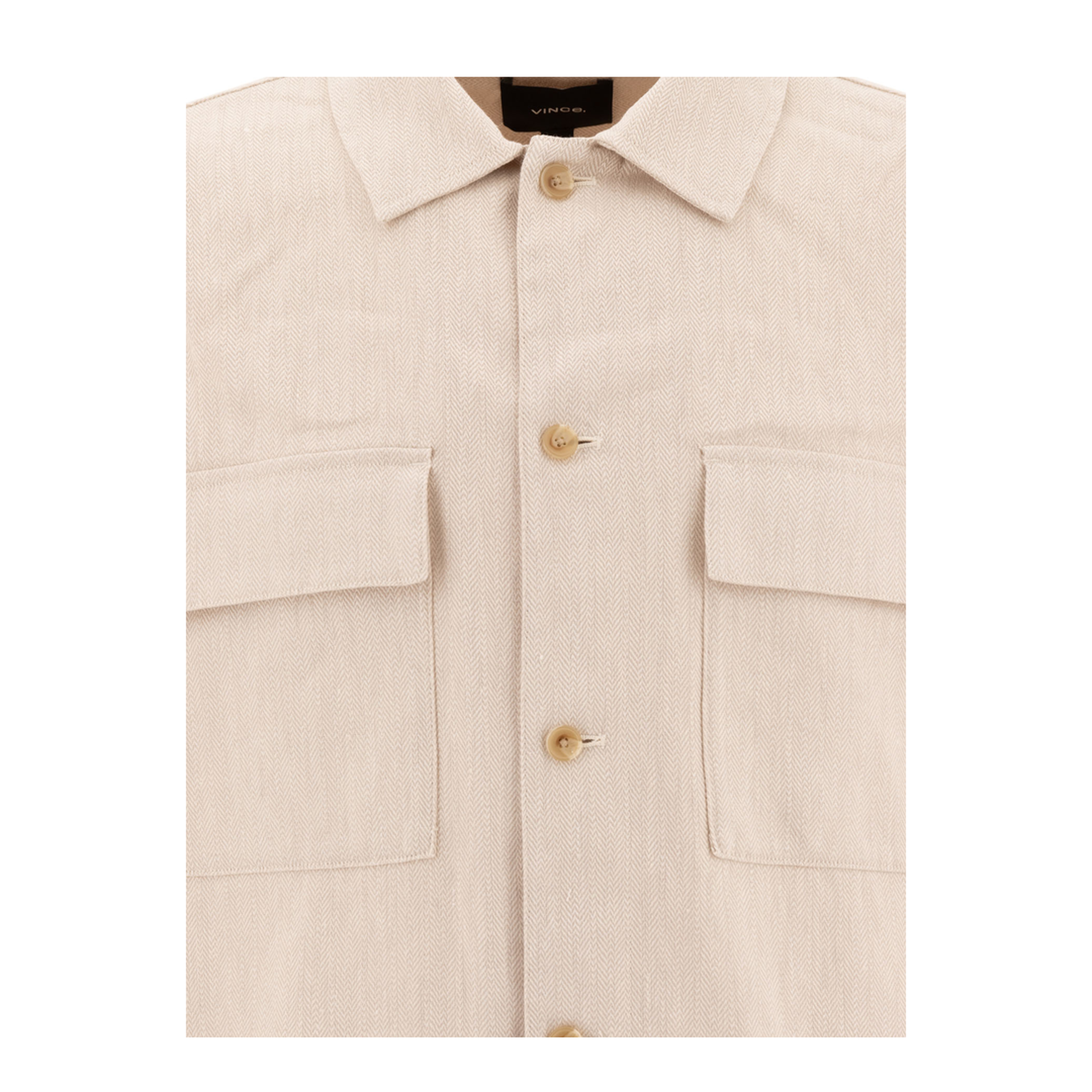 MAYFEYR - Vince - Linen Overshirt - M08154059A115NAT
