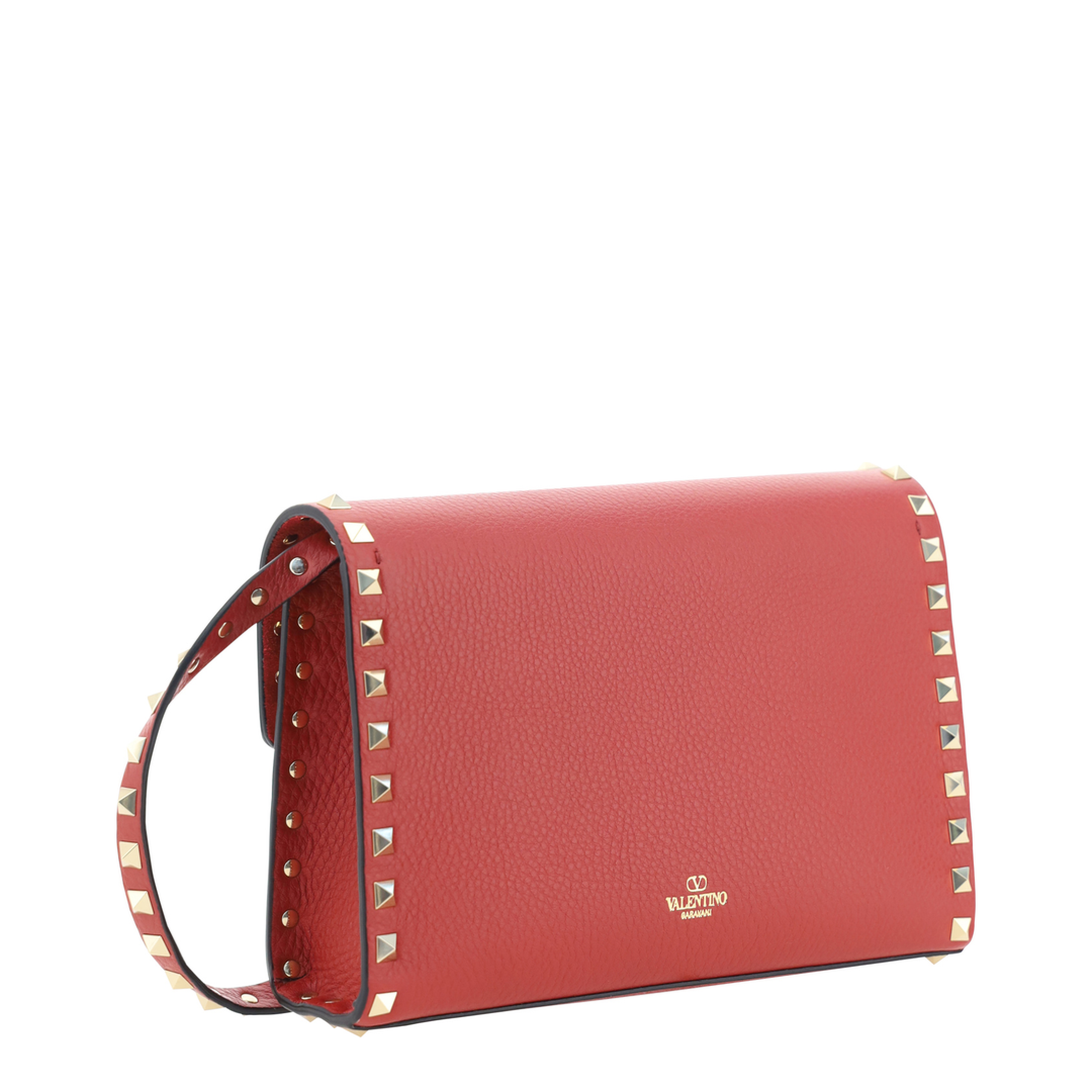 MAYFEYR - Valentino - Small Rockstud Grained Calfskin Shoulder Bag - ZW2B0181VSF0RO